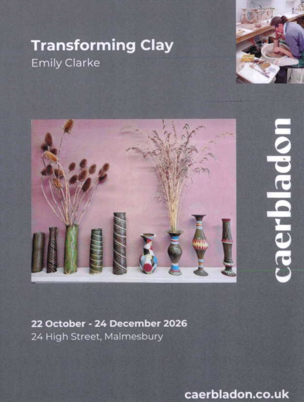 Caerbladon Exhibition - Transforming Clay - Emily Clarke